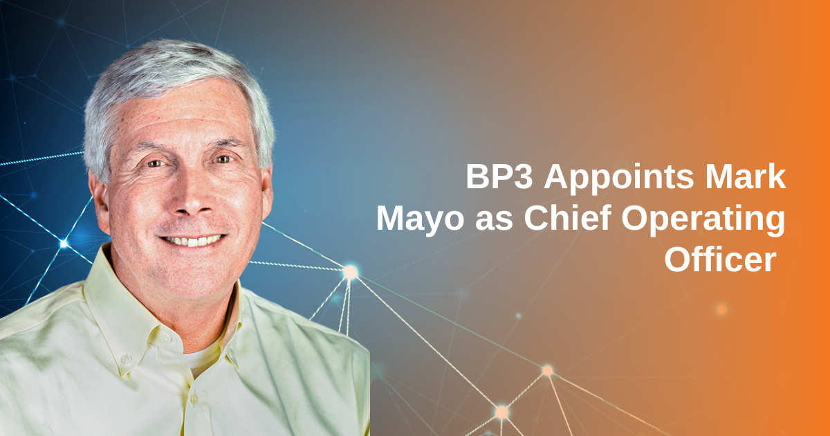 Announcement: Mark Mayo Named COO at BP3 Global